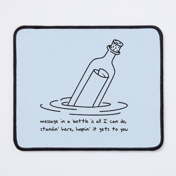 Item preview, message in a bottle designed and sold by gleespirit.