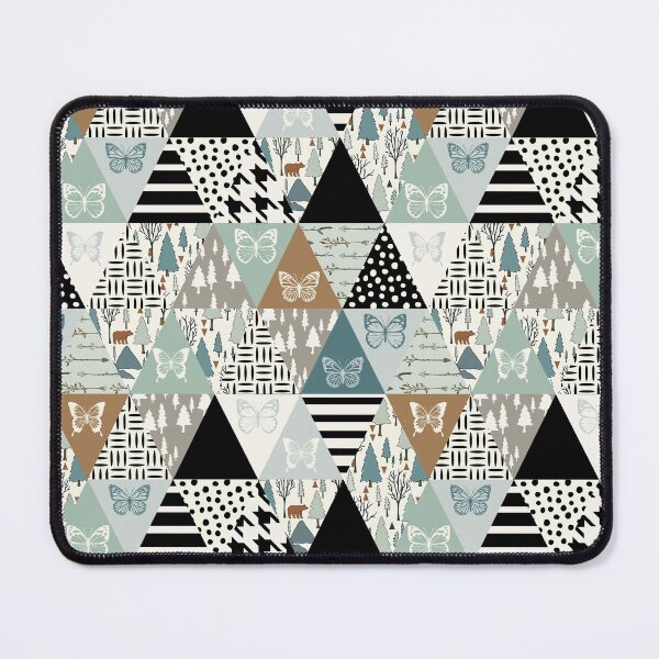 Item preview, Butterfly Forest Animal Triangles designed and sold by SweetTea4U.