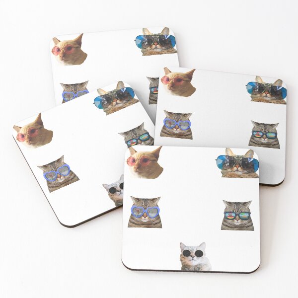 Item preview, Cute Funny Cats in Sunglasses designed and sold by silviaol.