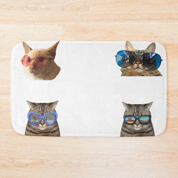 Item preview, Cute Funny Cats in Sunglasses designed and sold by silviaol.
