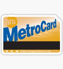 Metrocard Sticker Sticker