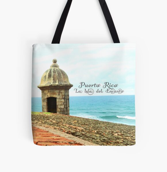 garita del morro Bolsa estampada de tela