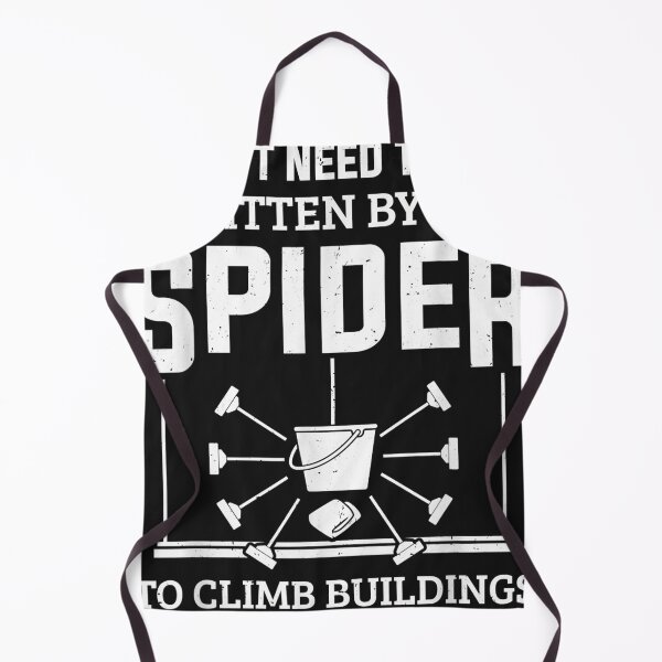 Item preview, Window Cleaner I Don't Need To Get Bidden By A Spider Washer T-Shirt designed and sold by steveward5.