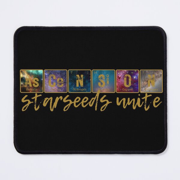 Item preview, STARSEEDS UNITE, ASCENSION PERIODIC TABLE designed and sold by Mercurial Merkaba.