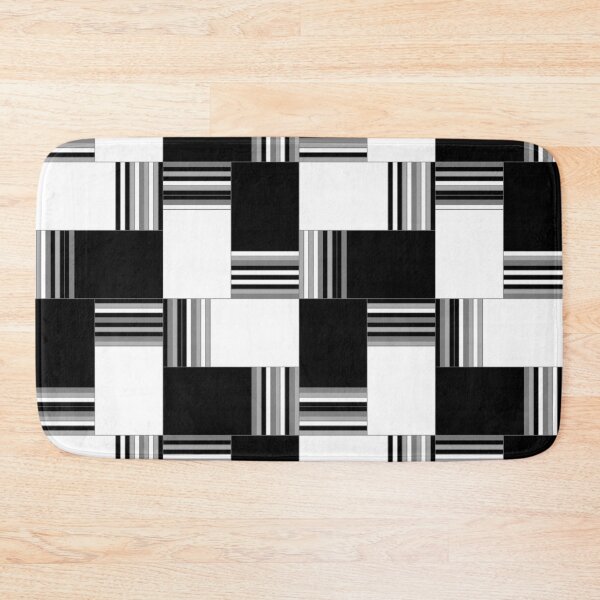 Item preview, Black and White Rainbow Tiles designed and sold by Carolina Diaz.