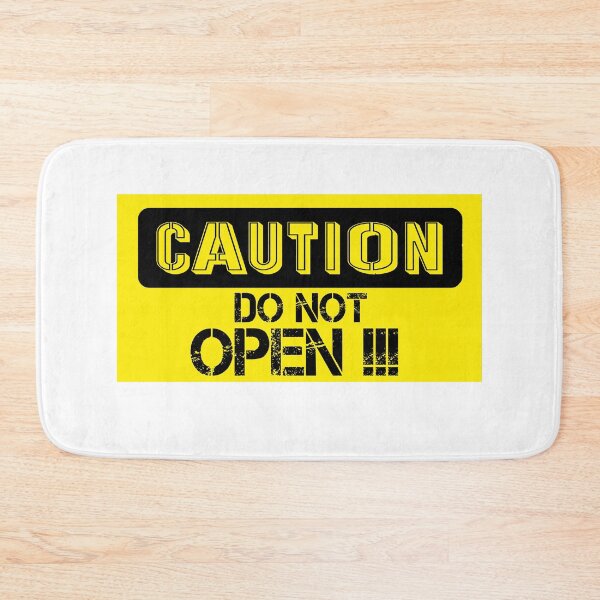 Item preview, Door Caution Sign - Caution Do Not Open designed and sold by DitaNadiaStore.