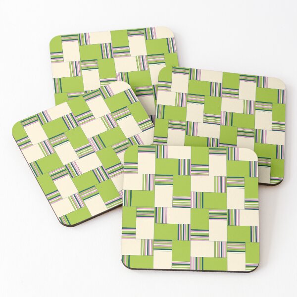 Item preview, Green Rainbow Tiles designed and sold by Carolina Diaz.