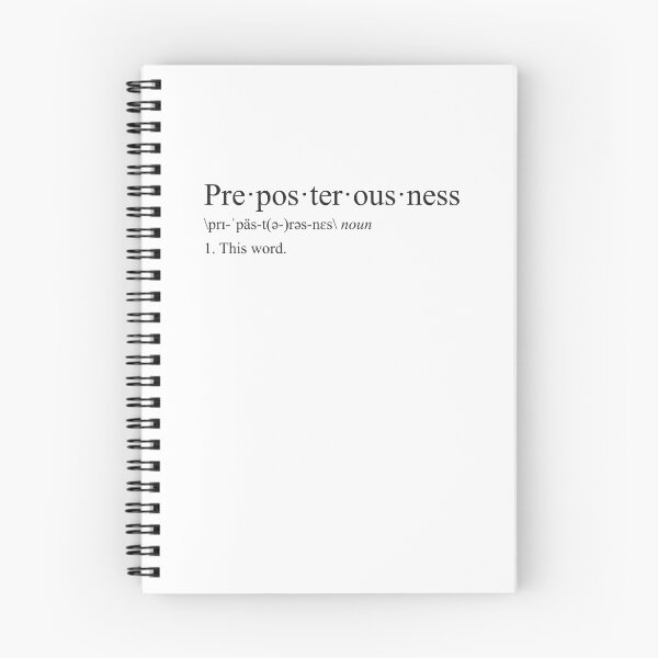Item preview, Preposterousness designed and sold by Kindra | Pencil & Pigment.