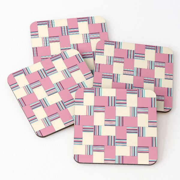 Item preview, Pink Rainbow Tiles designed and sold by Carolina Diaz.