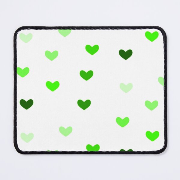 Item preview, Green Gradient Repeating Hearts designed and sold by Sketches by Sophie.