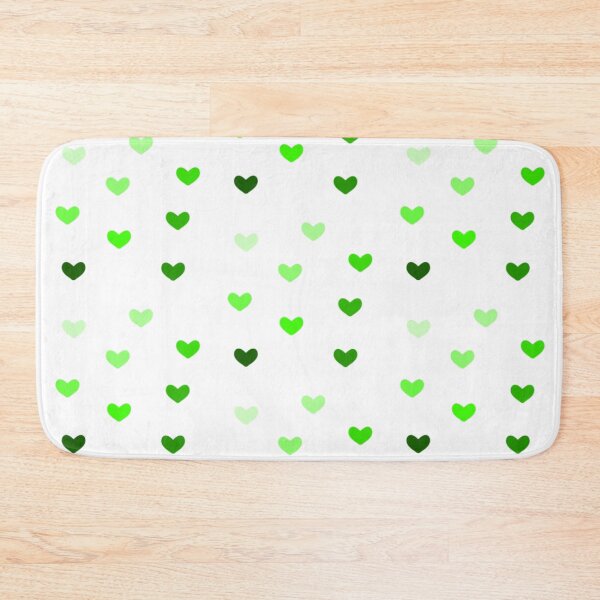 Item preview, Green Gradient Repeating Hearts designed and sold by Sketches by Sophie.