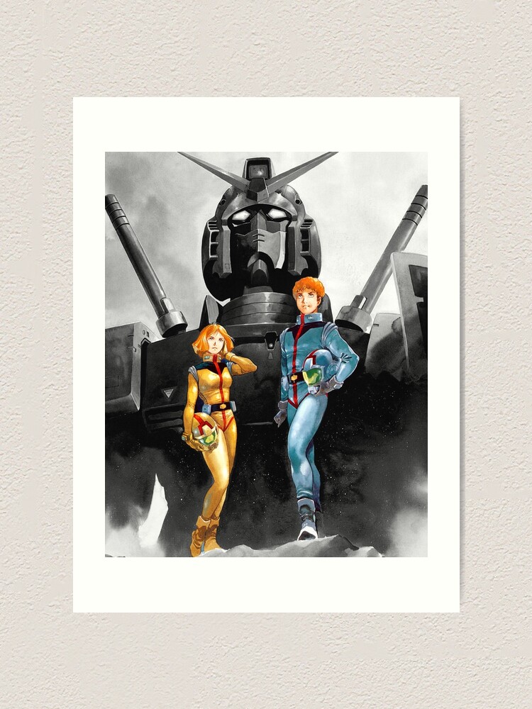 Gundam 0079 Art Print By Unclejoffery Redbubble