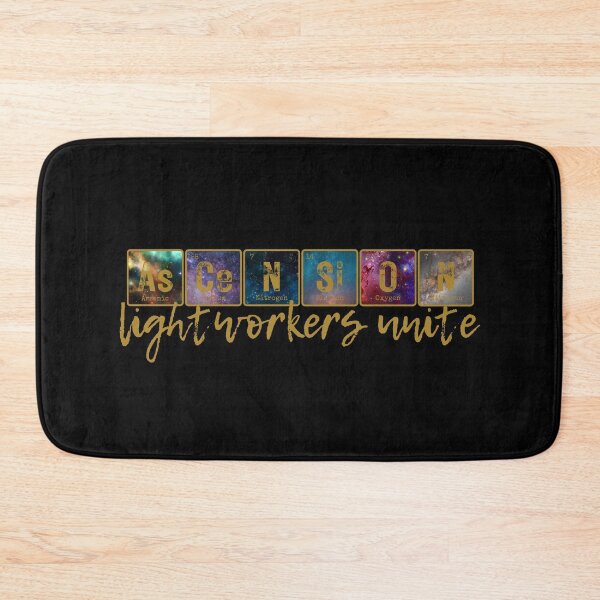 Item preview, LIGHTWORKERS UNITE, ASCENSION PERIODIC TABLE designed and sold by Mercurial Merkaba.