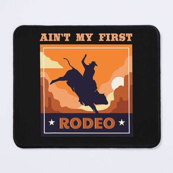 Item preview, Ain't My First Rodeo Funny Meme Cowboy Hat Ranch Life West designed and sold by GEMABAGAOISAN.