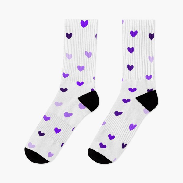 Item preview, Purple Gradient Repeating Hearts designed and sold by Sketches by Sophie.
