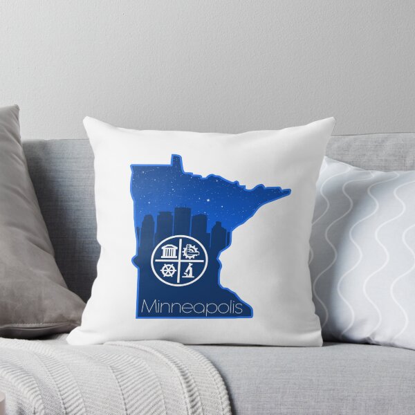 Item preview, City of Minneapolis, Minnesota Skyline State Silhouette Logo designed and sold by WASchaidler.