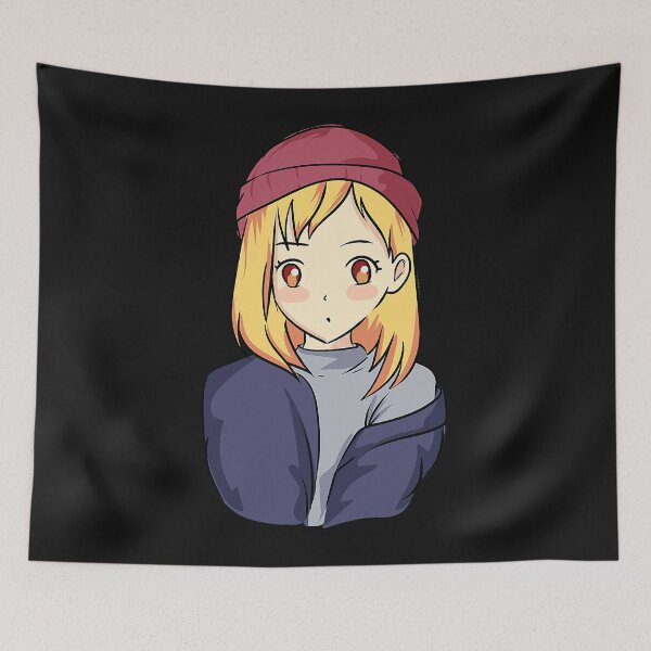 Item preview, Anime Otaku Girl - Otoño - Arte de la cultura japonesa - Estética designed and sold by GEMABAGAOISAN.