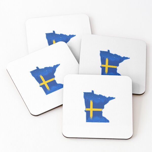 Item preview, Sweden Flag Minnesota Silhouette Logo designed and sold by WASchaidler.