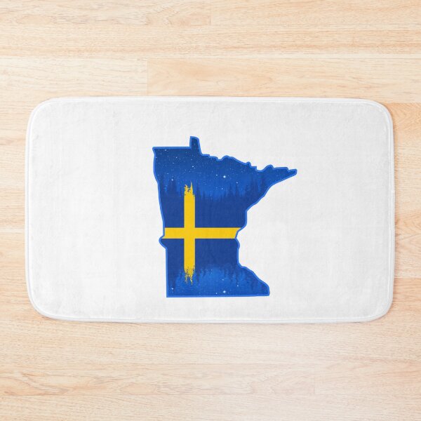 Item preview, Sweden Flag Minnesota Silhouette Logo designed and sold by WASchaidler.