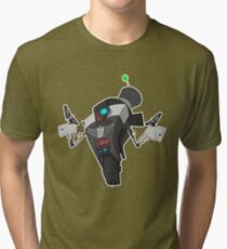 Fancy Claptrap Sticker Tri-blend T-Shirt