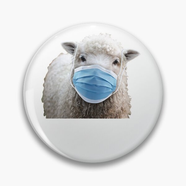 Item preview, Sheep Wearing Mask Anti-Mask T-Shirt designed and sold by SnizhanaBayuk.