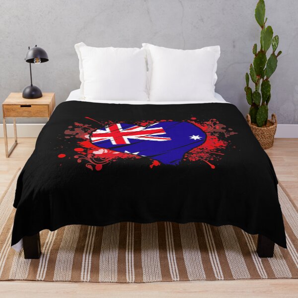 Item preview, Australia flag in heart shape for tourists Australia designed and sold by GEMABAGAOISAN.
