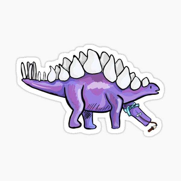 Item preview, Dinosaur Getting Blood Drawn designed and sold by InclusiveDinos.
