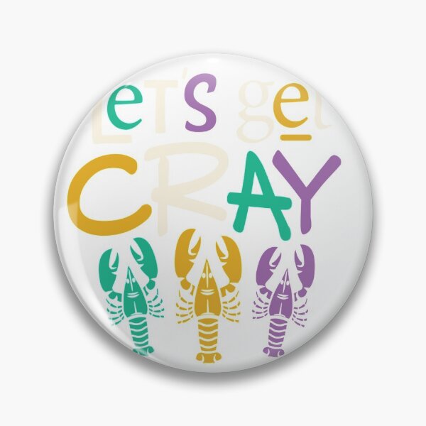 Item preview, Mardi Gras Lets get Cray shirt Tuesday Parade Long Sleeve T-Shirt designed and sold by DashaLitvinchuk.