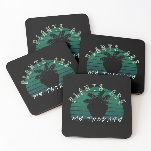 Item preview, Plants Are My Therapy Retro Sunset  designed and sold by Onewivnacher.