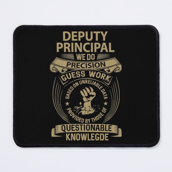 Item preview, Deputy Principal T Shirt - We Do Precision Job Gift Item Tee designed and sold by paneczkopat.