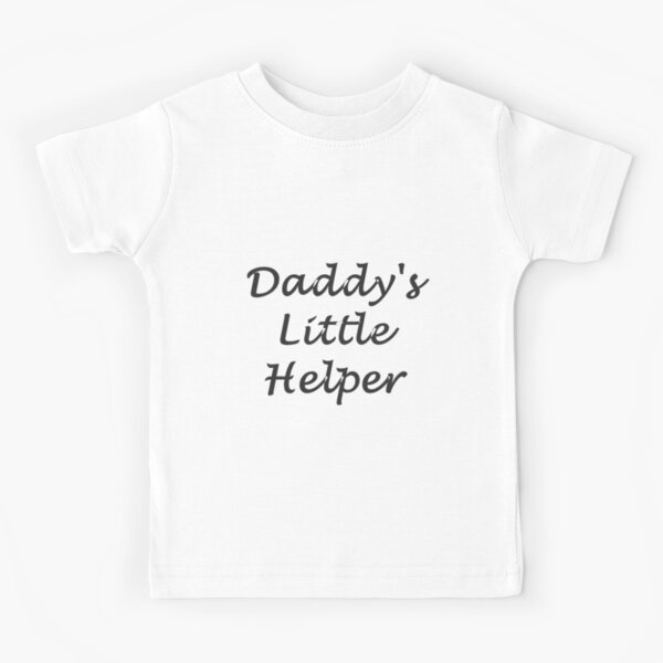 Daddy and Daddy's Little Helper - Matching t-shirts for Father and Son –