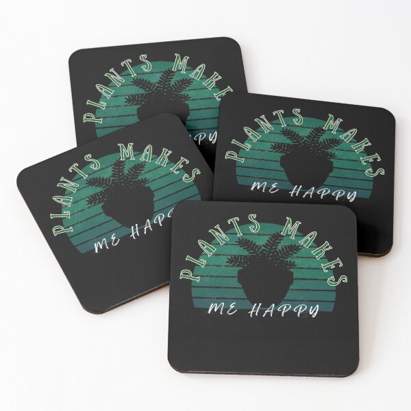 Item preview, Plants Makes Me Happy Retro Sunset  designed and sold by Onewivnacher.