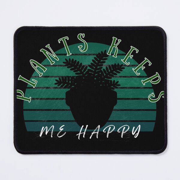 Item preview, Plants Keeps Me Happy Retro Sunset  designed and sold by Onewivnacher.