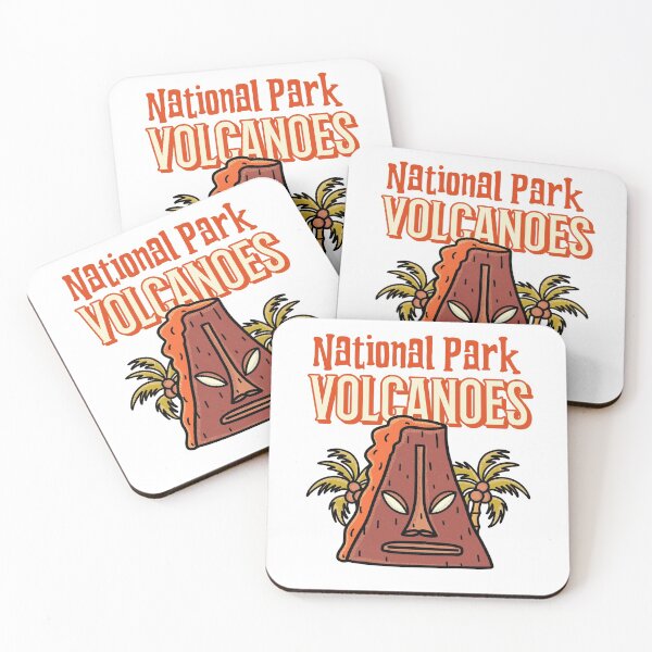 Item preview, Hawaii National Park Volcanos Retro Design designed and sold by LidaRayArt.