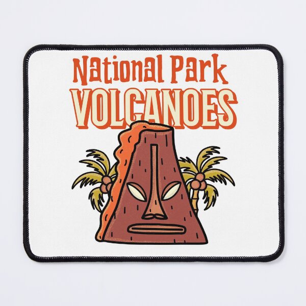 Item preview, Hawaii National Park Volcanos Retro Design designed and sold by LidaRayArt.