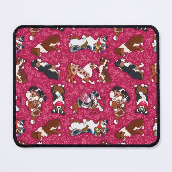 Item preview, Miniature American Shepherd Valentines Pattern designed and sold by StudioFlight.