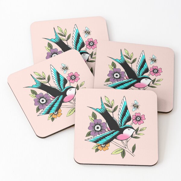 Item preview, El pájaro y la abeja designed and sold by AchiAchoDesign.