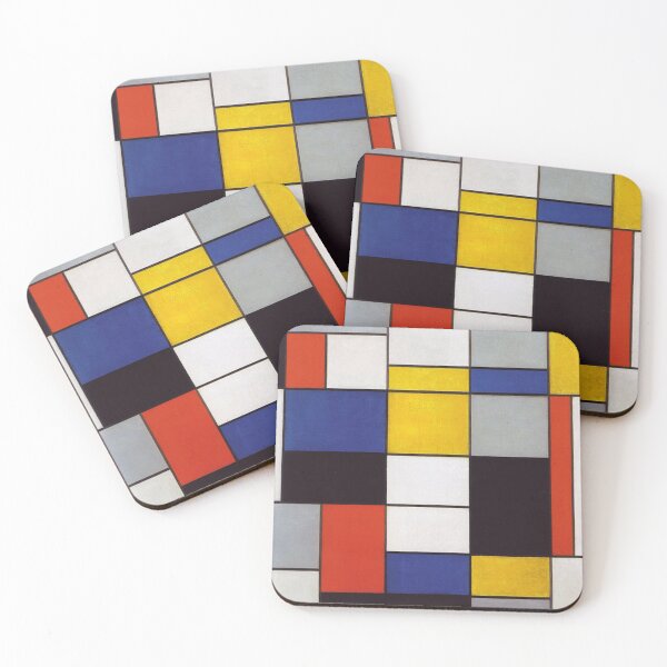 Item preview, Piet Mondrian | Composition A | Abstract Expressionist designed and sold by BossyCatHome.