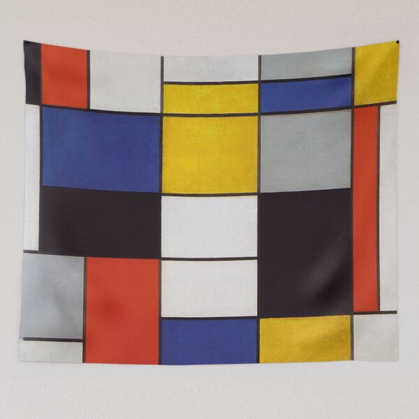 Item preview, Piet Mondrian | Composition A | Abstract Expressionist designed and sold by BossyCatHome.