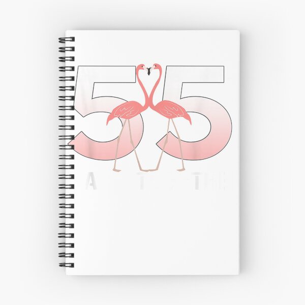 Item preview, 55th Wedding Anniversary Gift Flamingo Couple Shirt designed and sold by StehlikTereza.