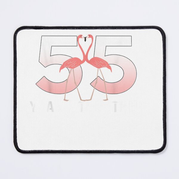 Item preview, Camiseta de pareja de flamencos de regalo de aniversario de boda número 55 designed and sold by StehlikTereza.