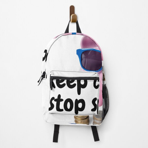 Item preview, Keep Calm and Stop Spending Cute Piggy Bank with Coin designed and sold by silviaol.