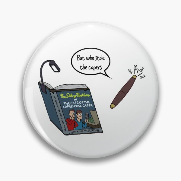 Item preview, But who stole the capers ... designed and sold by Dark Angel Graphics.