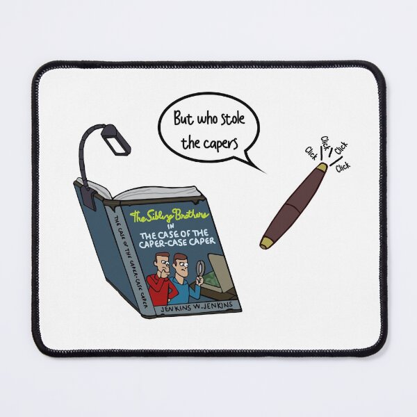 Item preview, But who stole the capers ... designed and sold by Dark Angel Graphics.