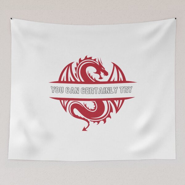 Item preview, Dungeons And Dragons Gifts T-ShirtYou Can Certainly Try - Red designed and sold by DoverBerrinba.