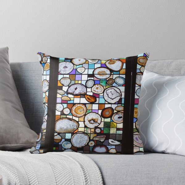 Item preview, Bathroom Window with Agates designed and sold by Jeffrey Hamilton.