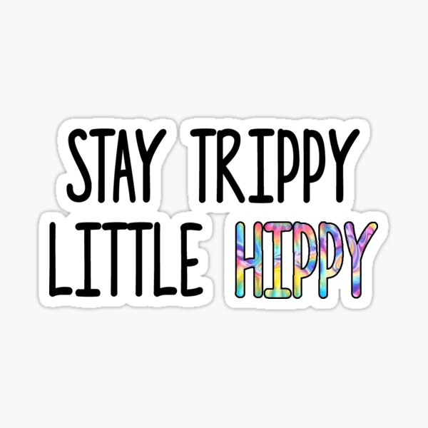 Little Hippy Sticker