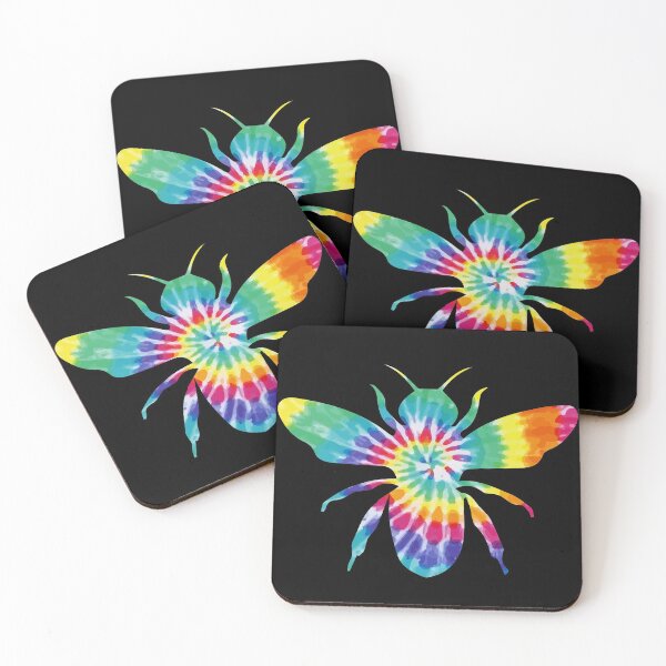 Item preview, Colorful Tie Dye Bee designed and sold by LittleShop79.