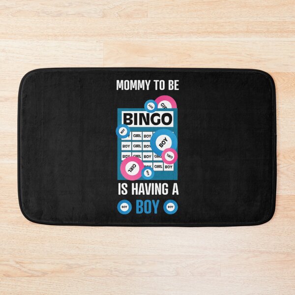 Item preview, Baby Shower Bingo Boy - Mommy To Be Revealed - Baby Boy - Gender Boy - Expecting A Boy designed and sold by happygiftideas.