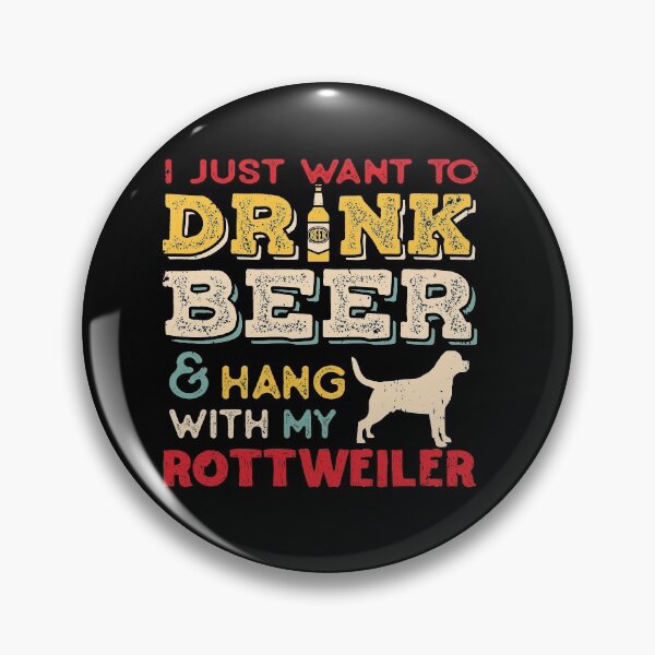 Artikelvorschau, Rottweiler Rottie Dog Dad Beer Lover entworfen und verkauft von rafaeltto.